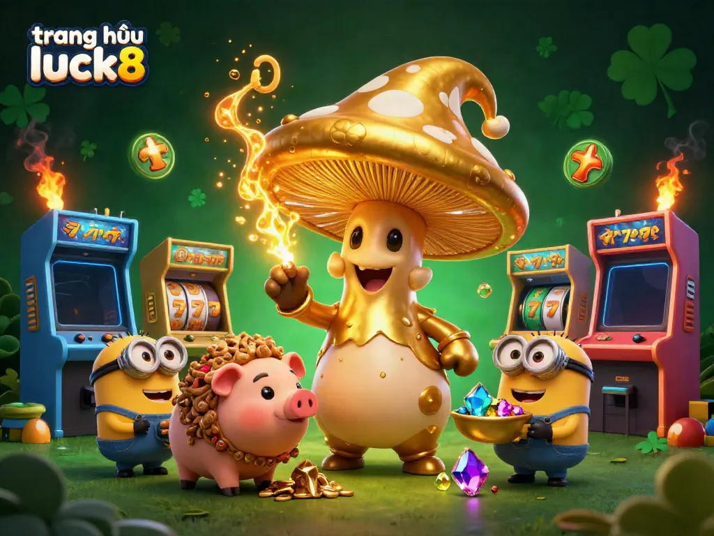 Experience thrilling chances at trang chủ luck8 with magical gold and treasure elements.