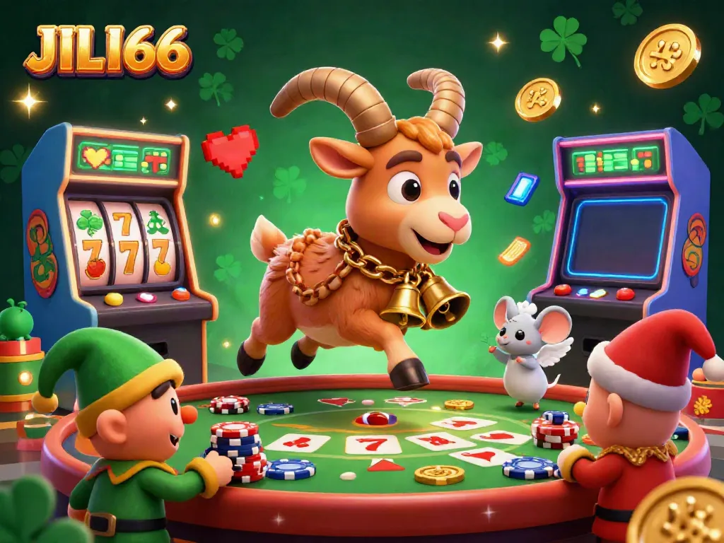 JILI66 offers an exciting holiday-themed casino experience with vibrant 3D characters and games.