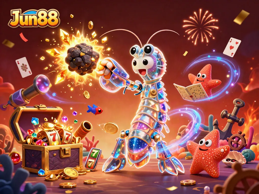 Experience Jun88's thrilling casino adventure with vibrant treasures and spectacular gameplay.