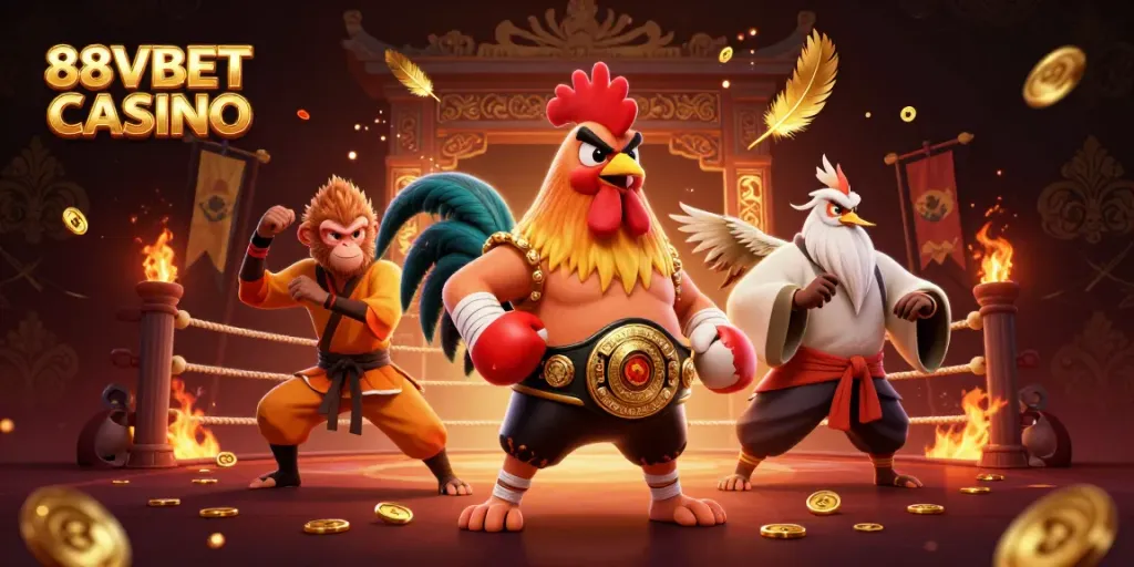 Experience thrilling stakes at 88VBET CASINO with dynamic characters and action-packed elements.
