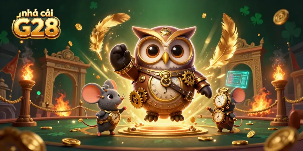 Engage with the vibrant universe of nhà cái G28 through a steampunk-themed casino adventure.